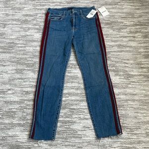 MOTHER The Looker Ankle Fray Jeans